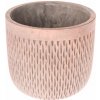 Betónový obal na kvetináč Savine ružová, 13 x 14,5 cm