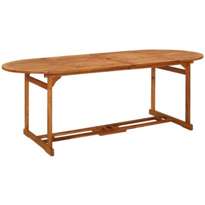 Prolenta Maison Exclusive Garden jedálenský stôl 220 x 90 x 75 cm z masívneho akáciového dreva