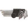 Sada kľúčov Strend Pro HK0042, 9 dielna, T10-T50, Torx, zástrčná