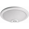 CB Elektro Svietidlo stropné VIZELA so snímačom,2x40W, E27, 360°, IP20, polopriehľadný difúzor, (GTV)