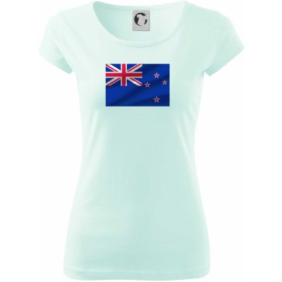 Nový Zéland Vlajka obdĺžnik Pure dámske tričko Frost