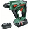 BOSCH Aku vŕtačka s príklepom Uneo Maxx v kufri (1 x 2,5 Ah akumulátor + nabíjačka) + skľučovadlo