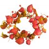 Jesenný veniec physalis, 27 cm