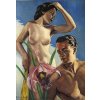 GRAFIKA Puzzle Adam a Eva 1000 dielikov