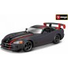 Bburago Dodge Viper SRT10 ACR šedá / černá BB22114GY 1:24