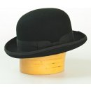 Čierna burinka pánsky klobúk 100% vlna
