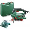 Priamočiara píla BOSCH PST 900 PEL v kufri so strmeňovou rukoväťou / 620 W + 10-dielny pílový kotúč vr.