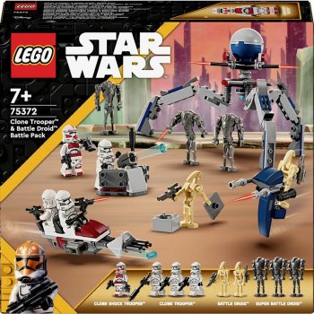 LEGO® Star Wars™ 75372 Bojový balíček Klonového vojaka a Bojového droida