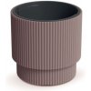 Prosperplast Květináč MILLA marsala, 29,8 cm