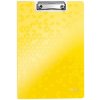 LEITZ Dosky s klipom Leitz WOW žltá