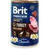 Brit Dog Premium by Nature dog Turkey with Liver 6 x 400 g konzerva