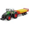 Bburago Farm tractor Fendt 1050 with Bale Trailer