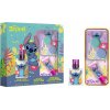 Disney Stitch toaletná voda 30 ml + lesk na pery 6 ml + očné tiene s aplikátorom 2 ks
