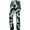 Northfinder Dámske lyžiarske celopotlačené nohavice ISABELL greenprint XS NO-6048SNW