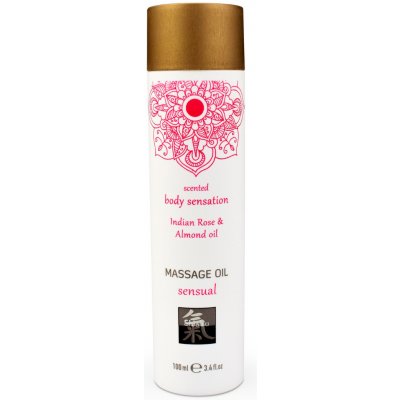 Shiatsu Massage Oil Sensual Indian Rose & Almond Oil 100ml