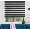 FOA Roleta Deň a noc, STANDARD, Čierna shine, A 078 , 32 x 240 cm