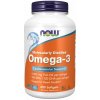 NOW FOODS Omega 3, Molekulárne destilovaná, 1000 mg, 200 softgel kapsúl