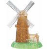 HCM KINZEL 3D Crystal puzzle Větrný mlýn 64 dílků
