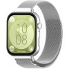 VSETKONAMOBIL 120414 xDfind MILANESE Kovový remienok pre Huawei Watch Fit 3 / Fit 4 / Fit 4 Pro strieborný