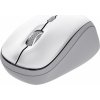 Myš Trust Yvi+ Multi-Device Wireless-Bluetooth Silent Mouse, biela (25454)