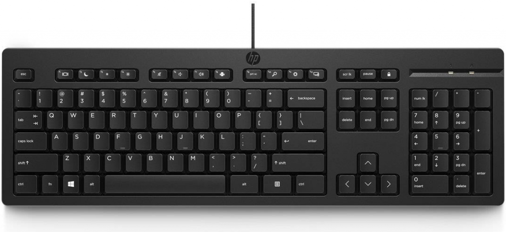 HP 125 Wired Keyboard 266C9AA#ACB