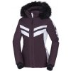 Dámska zateplená lyžiarska bunda Northfinder Brandi Maroon/white Velikost: M