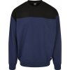 Upper Block Crewneck - darkblue/black M