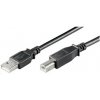 PremiumCord KU2AB2BK USB 2.0, propojovací, 2m, černý