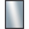 DANTIK - Zrkadlo v rámu, rozmer s rámom 40x60 cm z lišty BEAUTY čierna (2910)