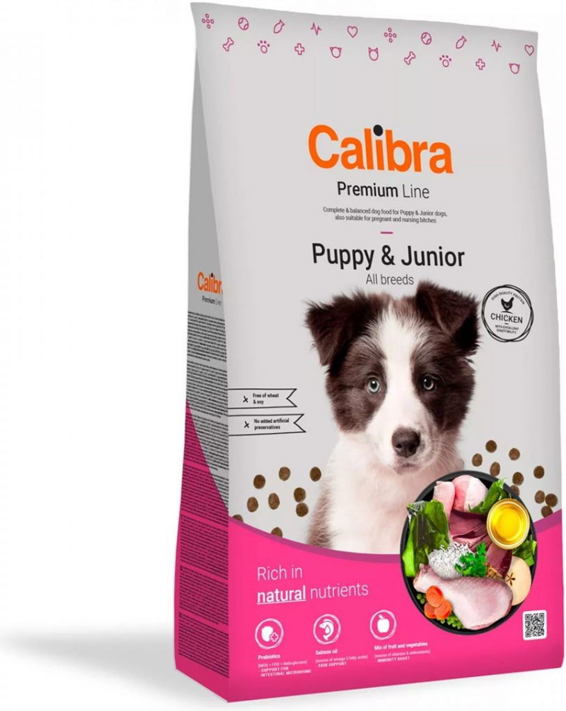 Calibra Premium Puppy & Junior 12 kg