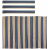 Bloomingville Bambusové prestieranie Marola Blue – set 4 ks