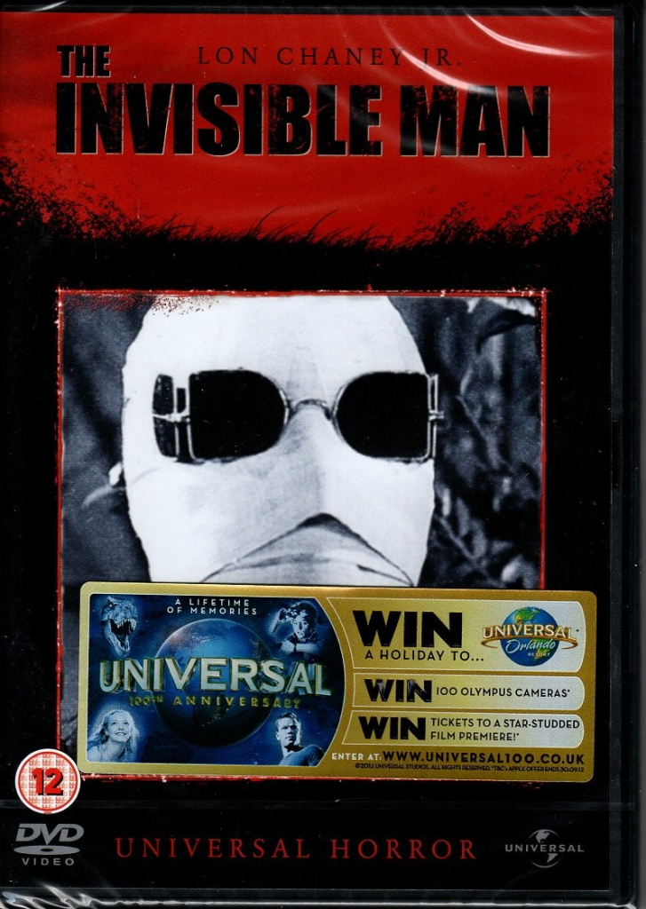 The Invisible Man DVD