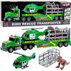 Lean Toys Veľká súprava – kamión, vrtuľník, Dinosaurus
