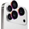 ANANK – AR Lens Guard kovový rámik s ochranným sklom objektívu na iPhone 17 Pro / iPhone 17 Pro Max – titánovo plameňový