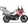 Kompletná sada hliníkových kufrov SHAD TERRA, 37L topcase 47L/47L bočné kufre, vrátane montážnej sady a platne SHAD SUZUKI DL 1000 V-Strom/ DL 1050 V-Strom