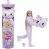 Barbie: Cutie Reveal - Bábika s prekvapením mačička