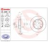 BREMBO Brzdový kotúč 08.2985.10