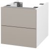 Dreja Doplnková skrinka pod dosku DSD SZZ2 40 (výška 40 cm) - N01 Biela lesk / N07 Stone