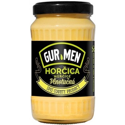 GUR.MEN Horčica plnotučná 350 g