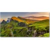 Foto obraz akrylové sklo Pahorky Škótska 100x50 cm