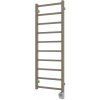 | Vertaduro - Kúpeľňový radiátor s termostatom ZOE 400W 114x40 cm taupe | DFRE11400400MKK8-8403