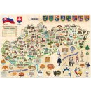 Popular Mapa Slovenska 160 dielov