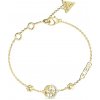 Guess Pôvabný pozlátený náramok 4 Love JUBB05039JWYGS