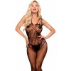 Penthouse Lingerie Dirty Mind Fishnet Catsuit, S–L