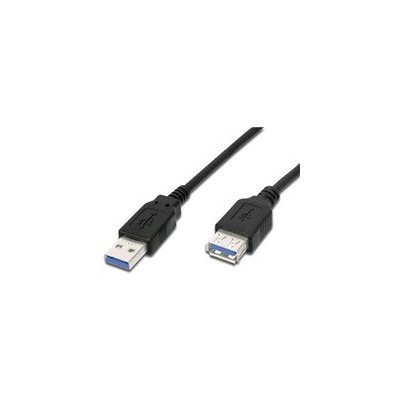 PREMIUMCORD Kabel USB 3.0 A-A 1m, prodlužovací (M/F) ku3paa1bk