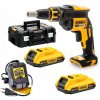 Skrutkovač 18V pre dosky G-K 2x2Ah DEWALT DCF620D2