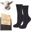 TEPLÉ Ponožky z Jahňacej Vlny Cerber 36-38 GRAFITOVÉ