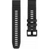 Silikónový remienok Ricardo 26mm (pro Garmin Fenix 8/7X/6X (51mm), Tactix aj.), čierny V2, QuickFit