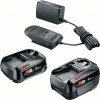 BOSCH Sada akumulátorů 2,0 Ah a 4,0 Ah 18 V + nabíječka AL 17V-20 1.600.A02.7U9 1.600.A02.7U9 (1.600.A02.7U9)