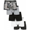 Organic Boxer Shorts 5-Pack - blk+blk+blk+blk+blk M